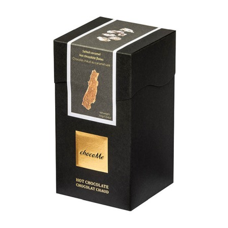 Ciocolată caldă - Ciocolata calda artizanala cu lapte chocoMe cu caramel sarat 160g