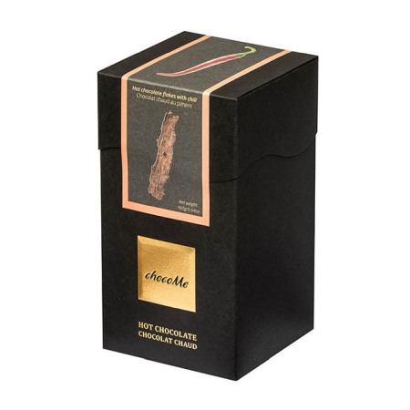 Ciocolată caldă - Ciocolata calda artizanala neagra chocoMe cu chili 160g