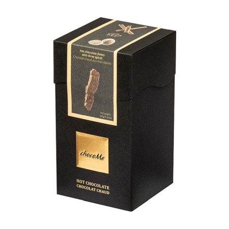 Ciocolată caldă - Ciocolata calda artizanala neagra chocoMe  cu condimente 160g