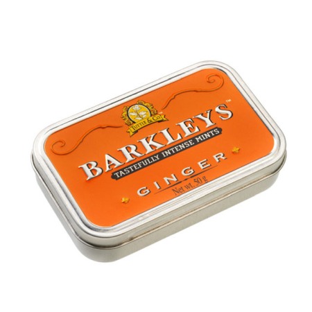 Dropsuri olandeze Barkley`s - Dropsuri mentolate Barkleys cu aroma de ghimbir 50g