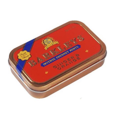 Dropsuri olandeze Barkley`s - Dropsuri mentolate Barkleys cu aroma de portocale si ghimbir 50g