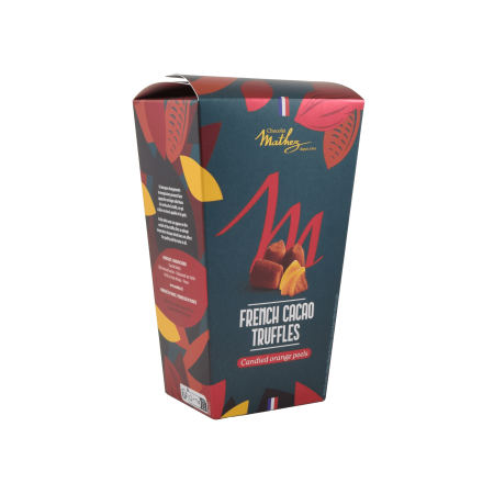 Trufe de ciocolată - Mathez Gold trufe de ciocolată cu portocale 250g