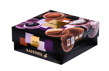 Drajeuri Raffinee - Selectie de drajeuri de ciocolata artizanala chocoMe Raffinee cu fructe si nuci 160g *