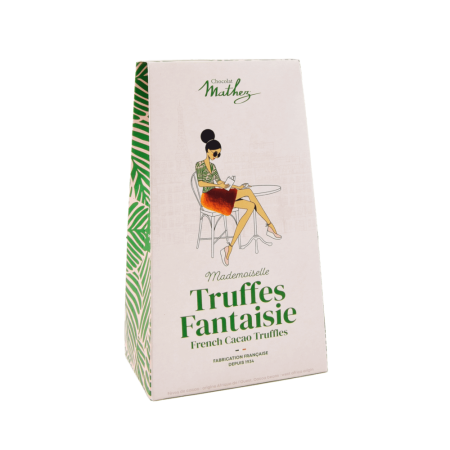 Mathez Chic - Trufe de ciocolata Mathez CHIC cu fistic 100g