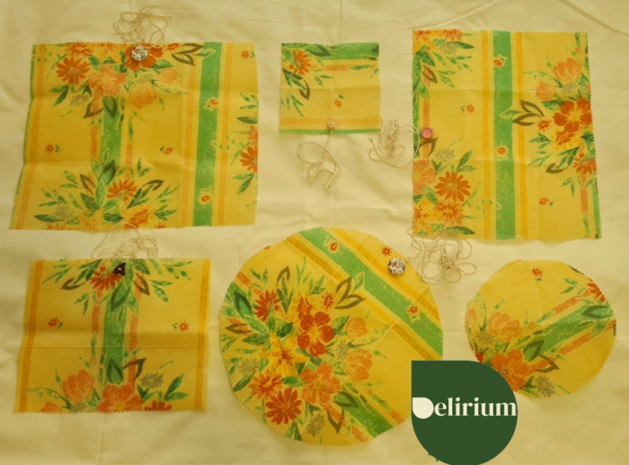 Ambalaj din ceară de albine pentru alimente - floral [2]