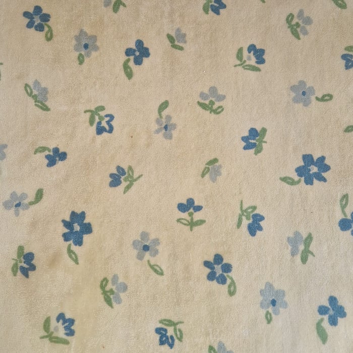 Ambalaj din ceară de albine pentru alimente - floral bej [1]