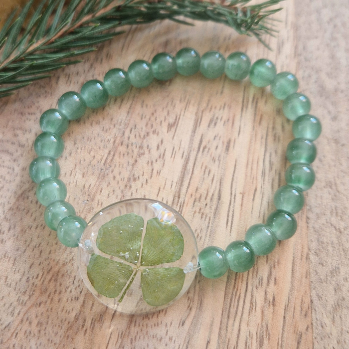 Aventurin karkötő 6mm-es gyöngyökből – 15 cm csuklóméret [2]