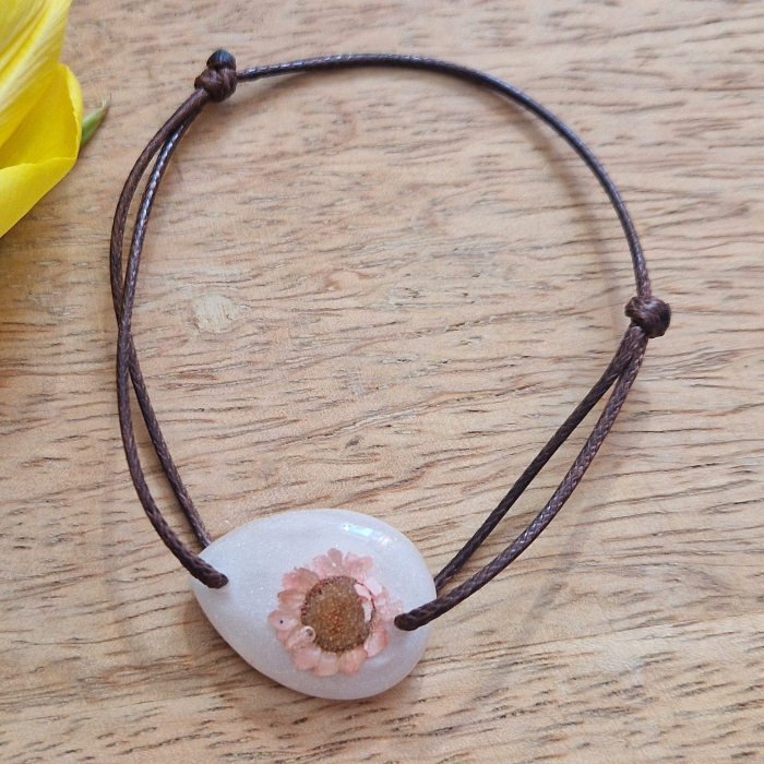 Brățară cu flori de pai [2]