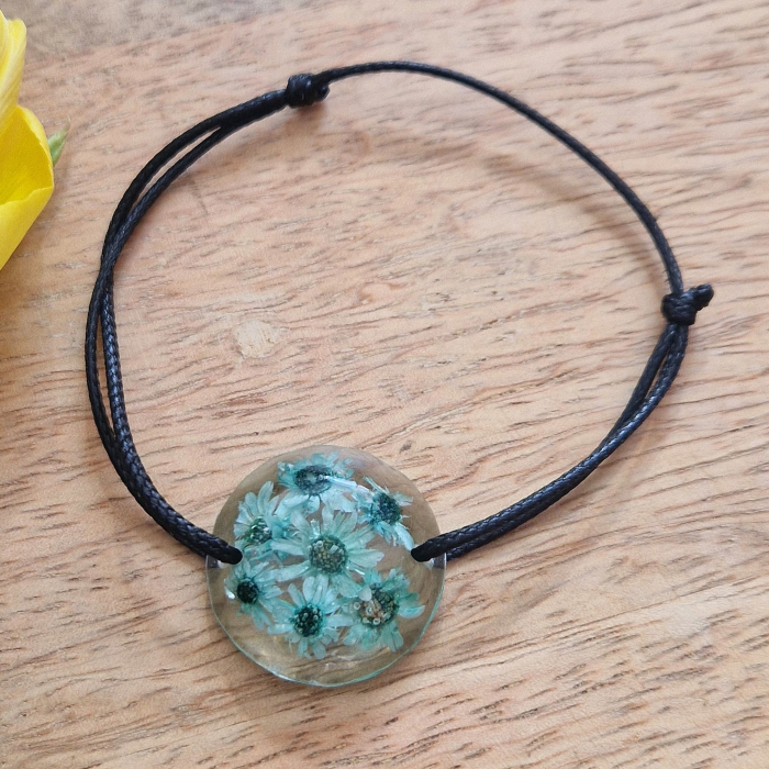 Brățară cu flori de pai [2]