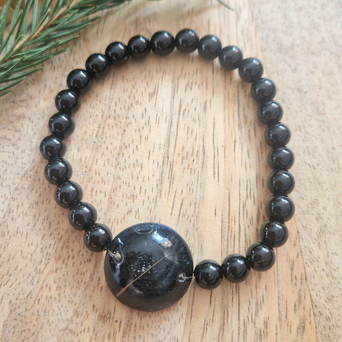 Ónix karkötő 6mm-es gyöngyökből – 16 cm csuklóméret [2]