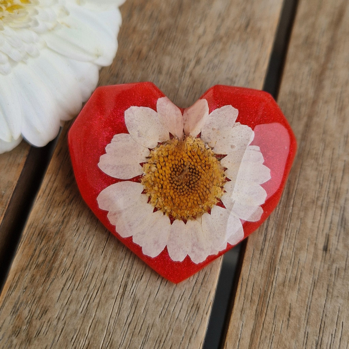 Broșă cu margaretă [2]