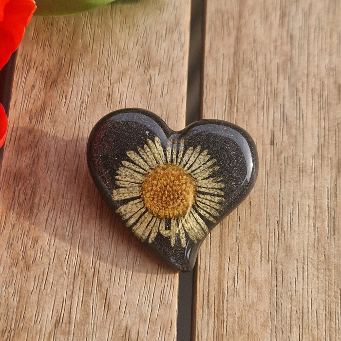 Broșă cu floarea de bănuți [2]