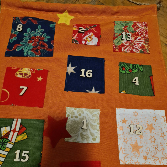 Adventi kalendárium - narancssárga [4]