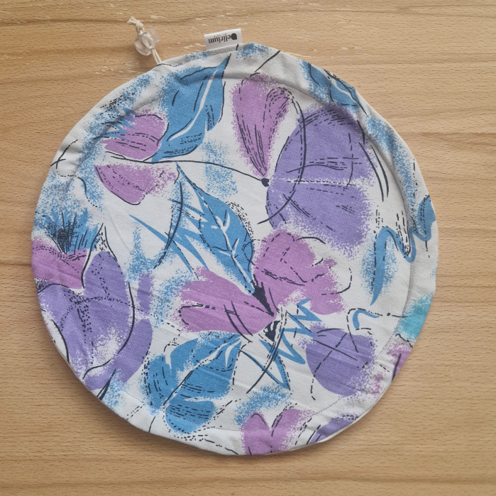 Textil edény- és tányérhuzat - kék-lila [1]