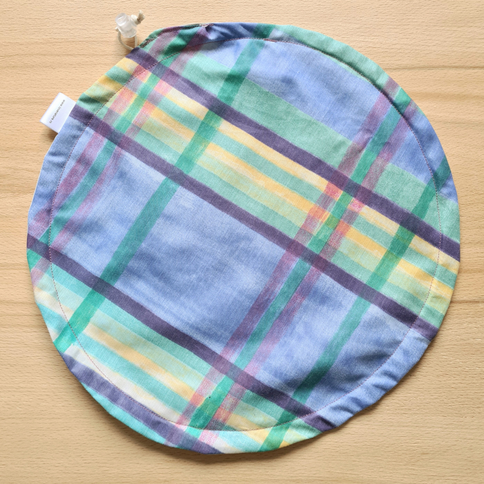Capac textil pentru vase și farfurii - albastru [1]