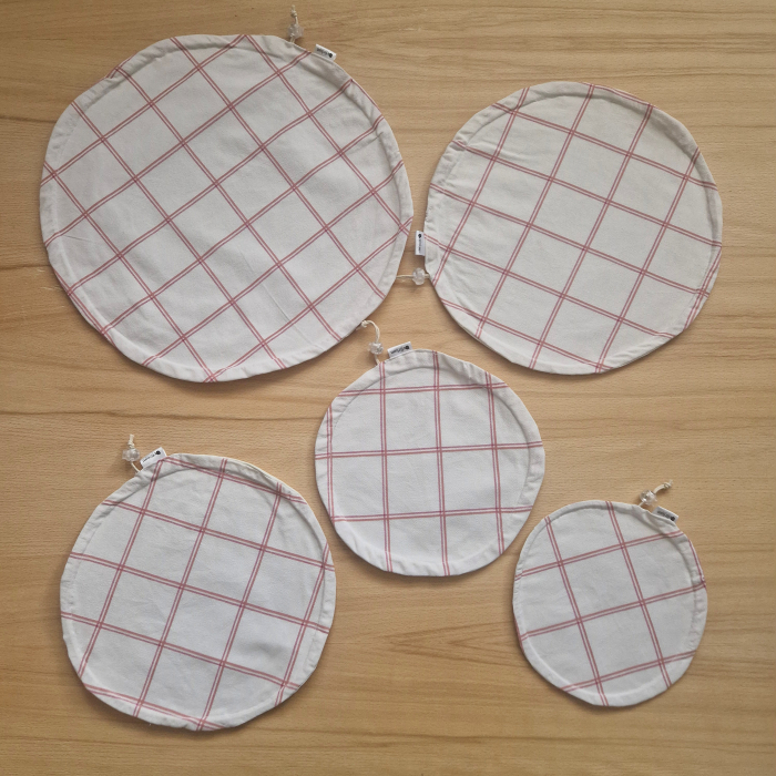 Textil edény- és tányérhuzat - fehér [2]