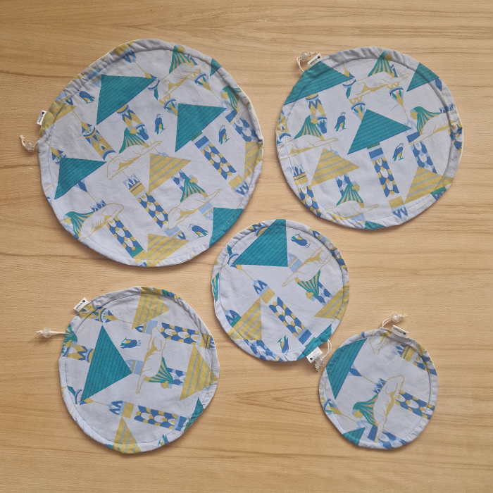 Textil edény- és tányérhuzat - szürke [2]