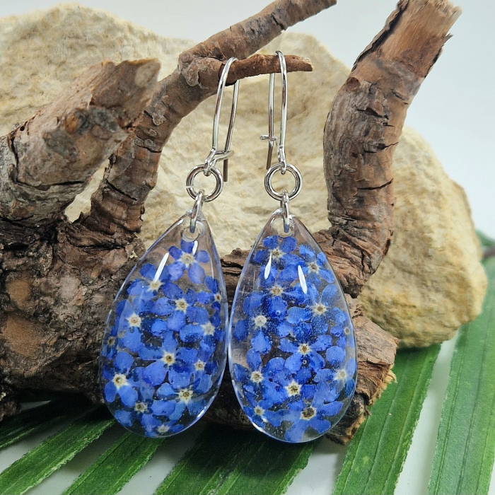 Cercei argint cu nu-mă-uita [1]