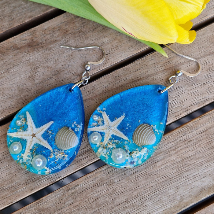 Cercei din oțel cu comorile mării [2]