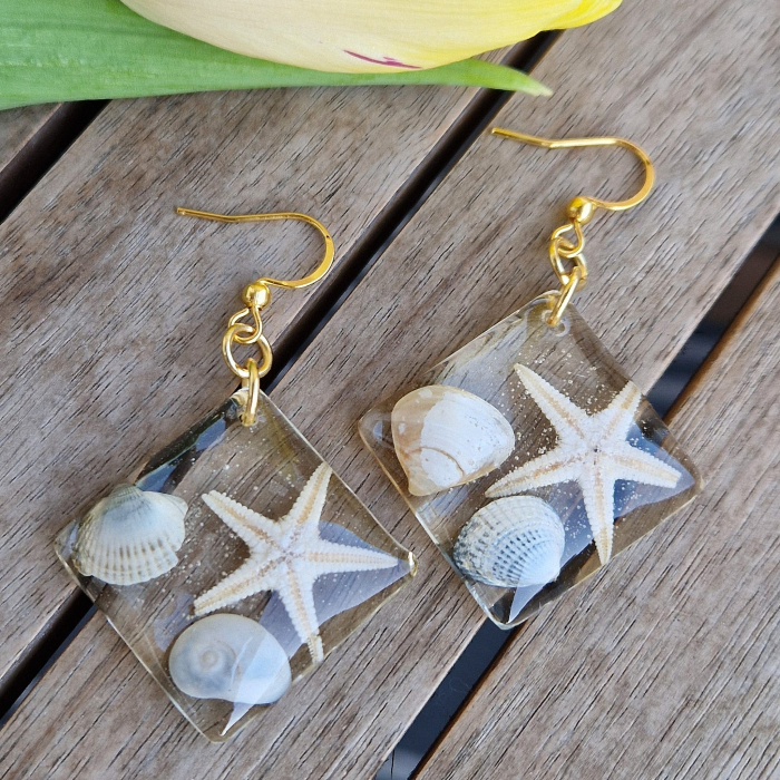 Cercei din oțel cu comorile mării [2]