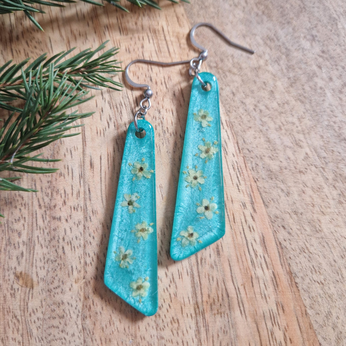 Vadvirág acél fülbevaló [2]