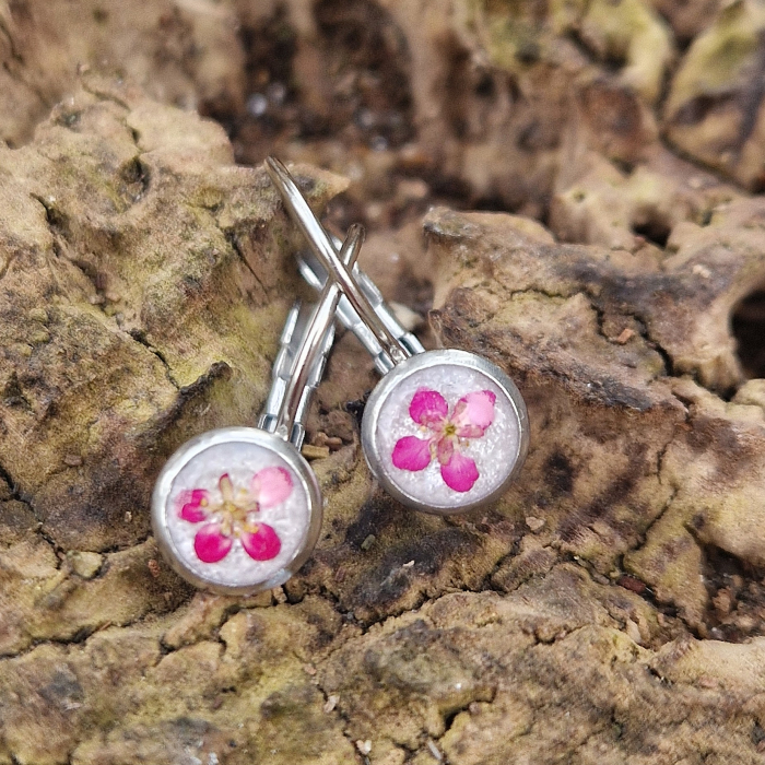 Vadvirág acél fülbevaló [3]