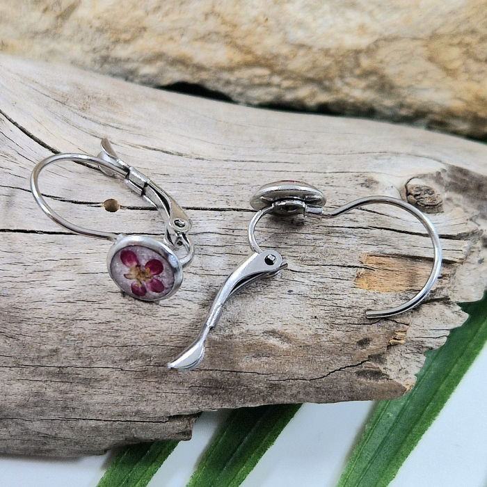 Vadvirág acél fülbevaló [2]