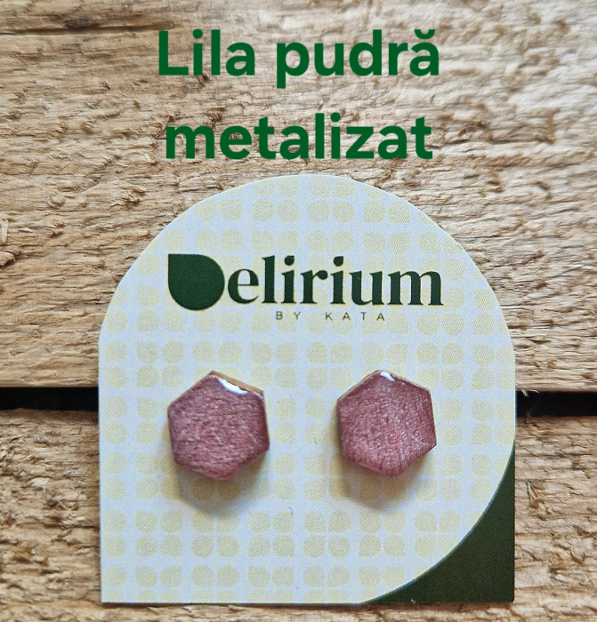Fa pontfülbevaló bedugós zárral – hexagon, metál színekben [2]