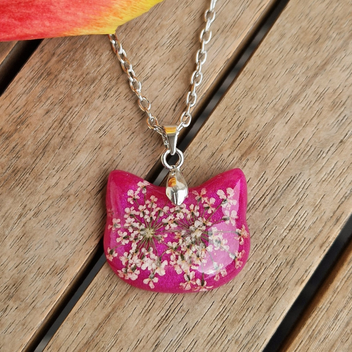 Mezei trubolya nyaklánc - macska [2]