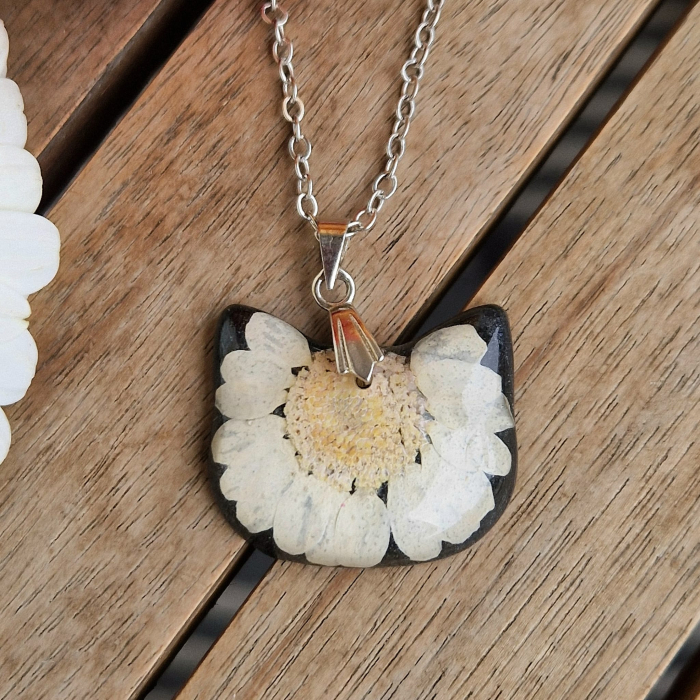 Colier cu flori sălbatice - pisică [2]