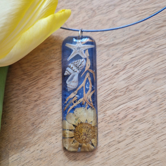 Colier cu stele de mare și scoici [2]
