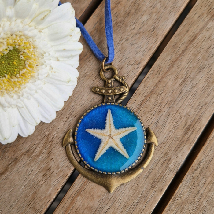 Colier cu stele de mare și scoici - ancoră [2]