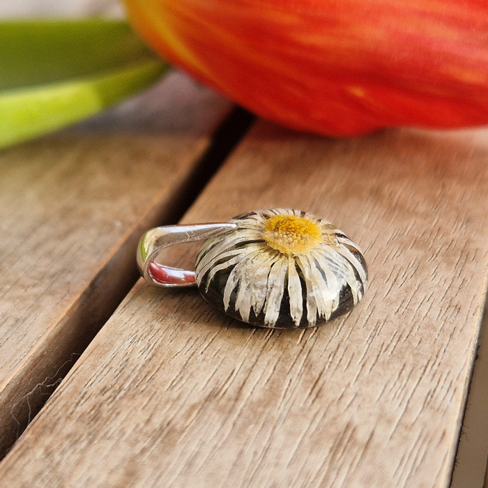 Pandantiv argint cu floarea de bănuți [3]