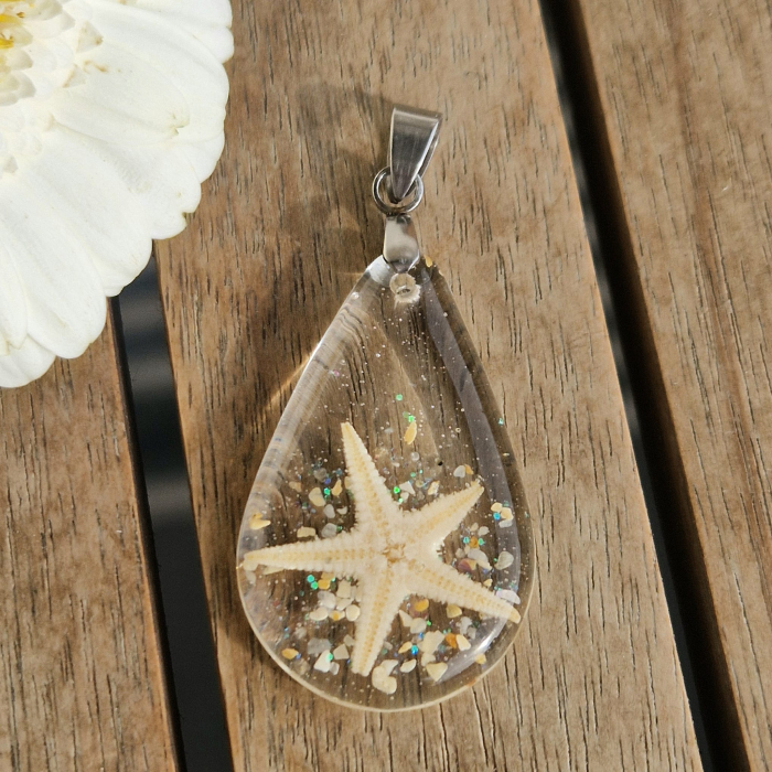 Pandantiv din oțel cu comorile mării [2]