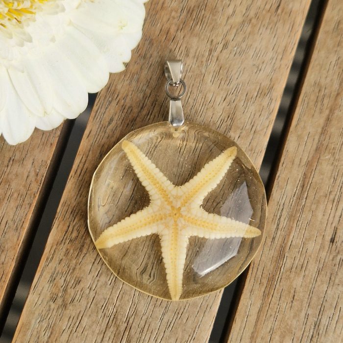 Pandantiv din oțel cu comorile mării [2]