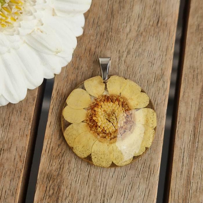 Vadvirág acél medál [2]