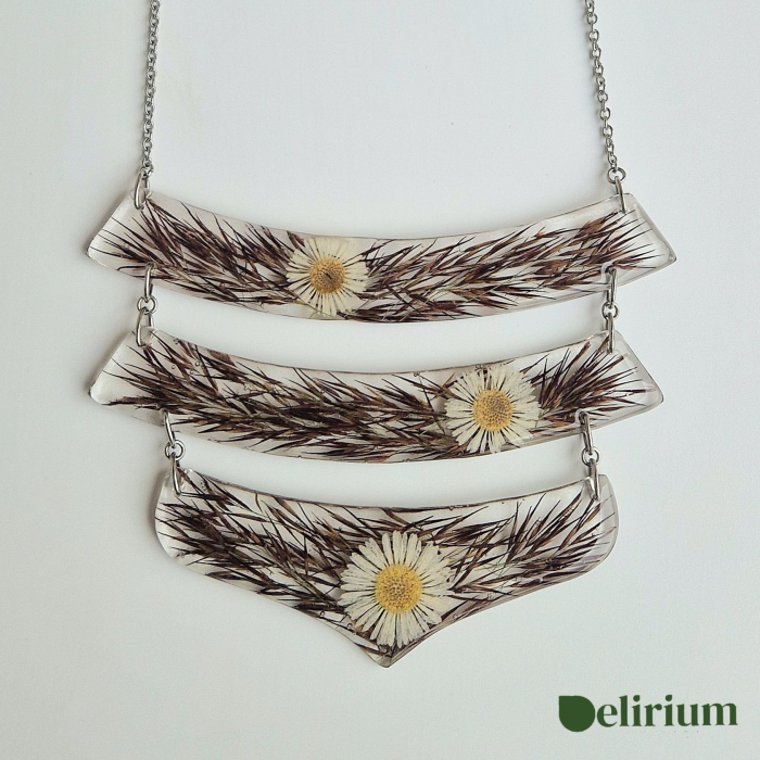 Vadvirág acél nyaklánc [1]