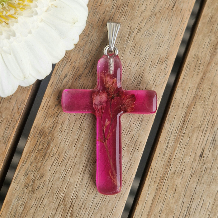 Pandantiv oțel cu heuchera [2]