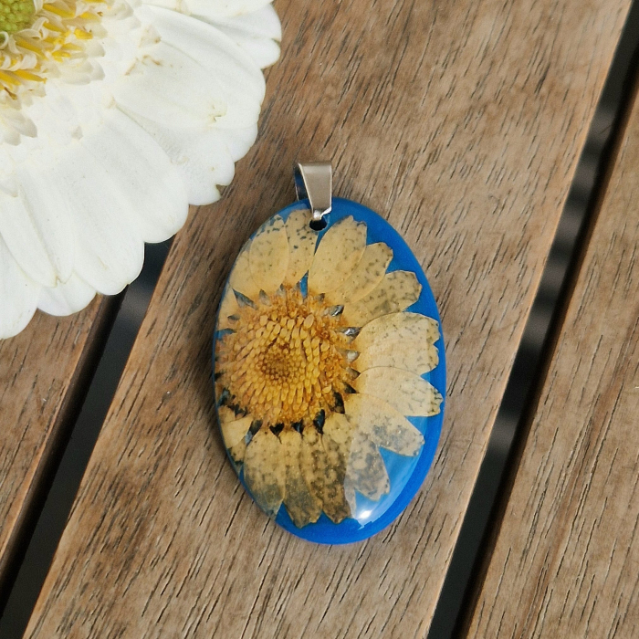 Pandantiv oțel cu margaretă [2]