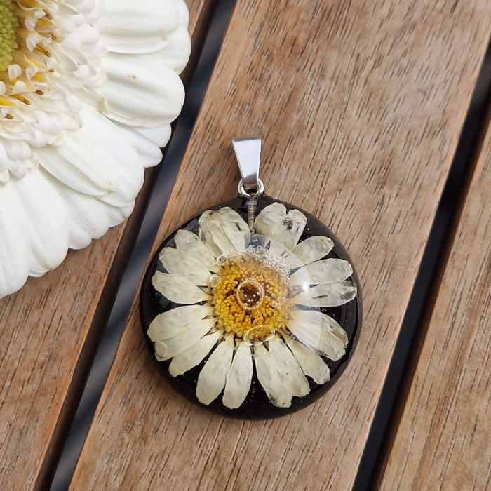 Pandantiv oțel cu margaretă [2]