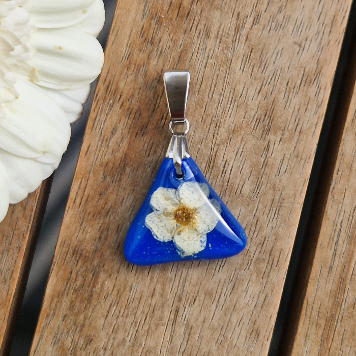 Pandantiv oțel cu floarea de prun [2]