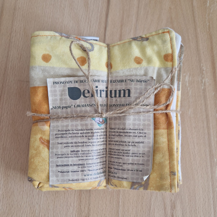 Prosop bucătărie reutilizabil „NU-hârtie” [2]