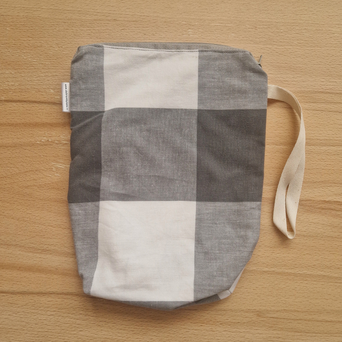 Sac pentru ronțăieli cu fermoar - gri [1]