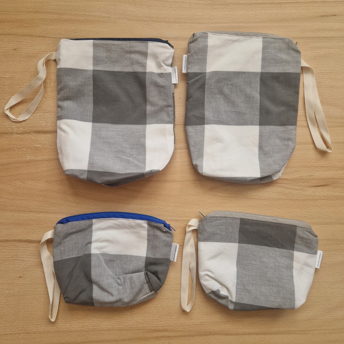 Sac pentru ronțăieli cu fermoar - gri [2]