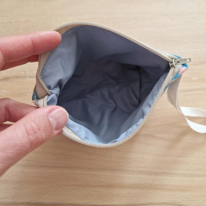 Sac pentru ronțăieli cu fermoar - floral [2]