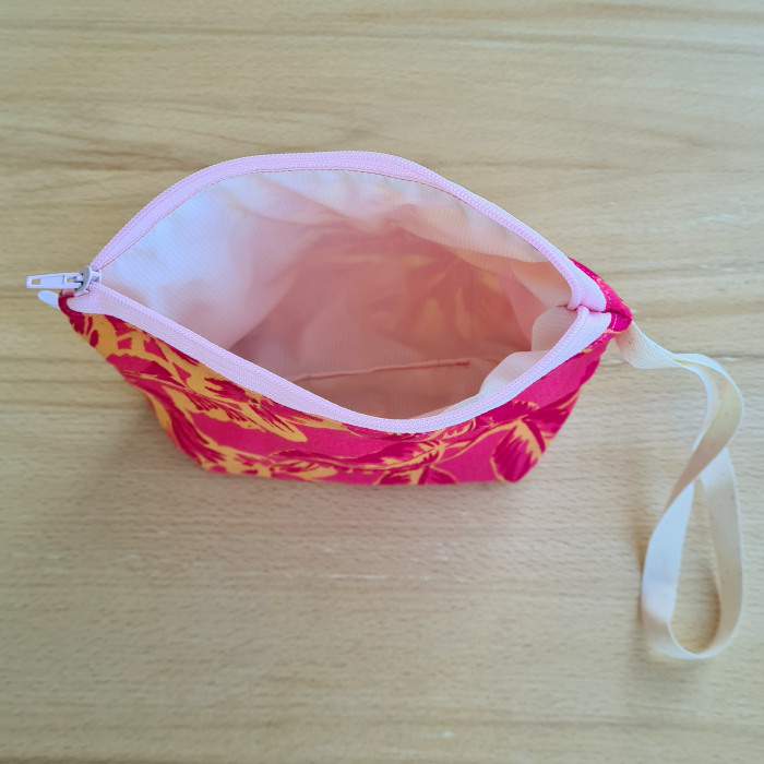Sac pentru ronțăieli cu fermoar - roz [3]