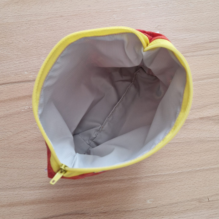 Sac pentru ronțăieli cu fermoar - portocaliu [3]