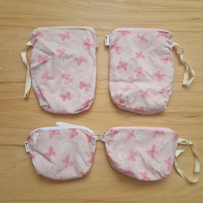 Nasi-tasi cipzárral - rózsaszín [2]