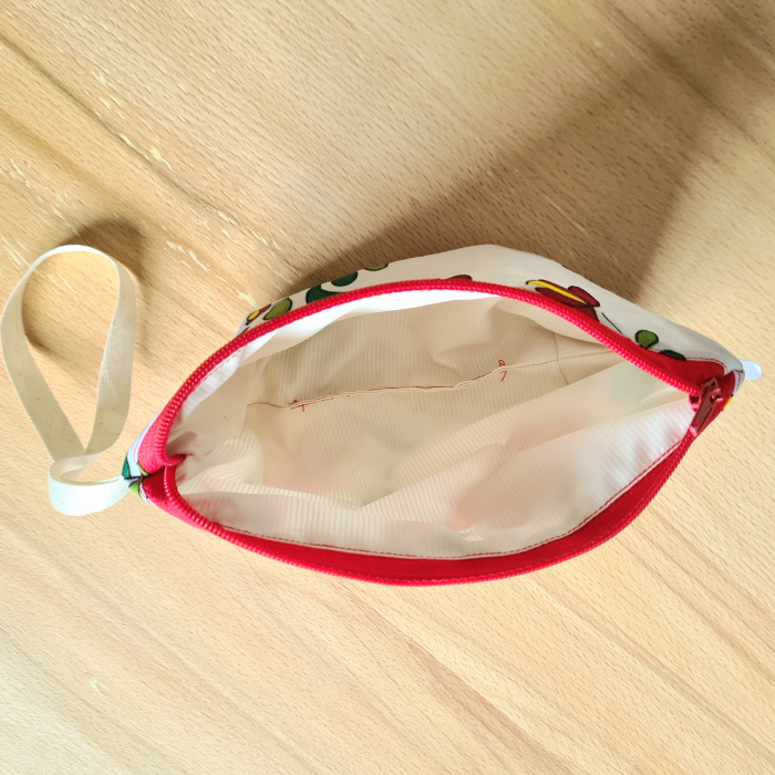 Sac pentru ronțăieli cu fermoar - imprimeu kalocsai [3]