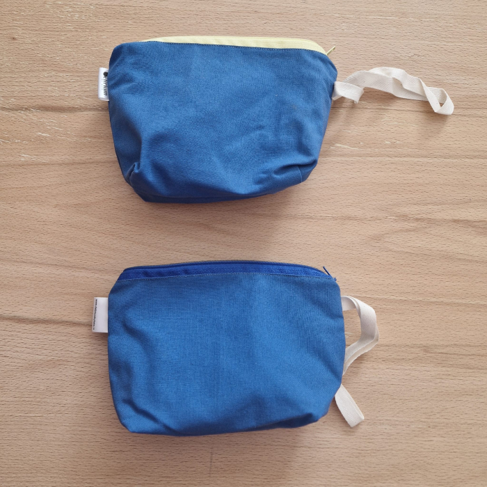 Sac pentru ronțăieli cu fermoar - albastru [2]